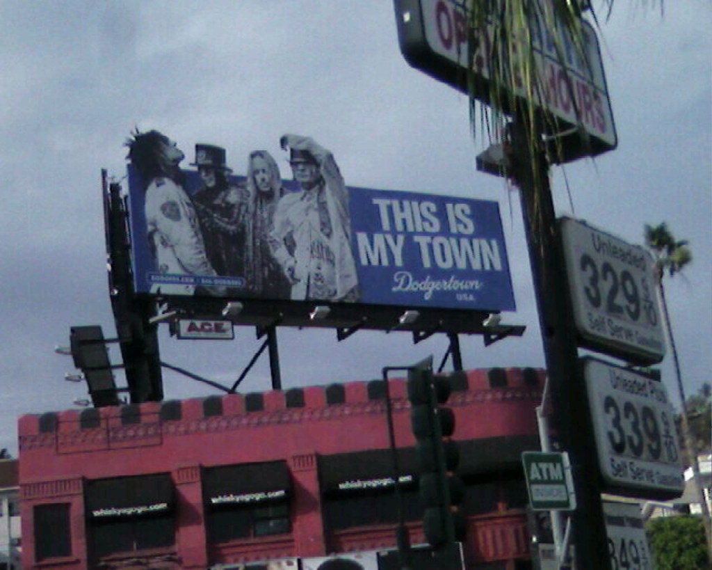 Motley Crue above the Whisky - 2010