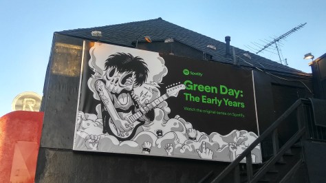 Green Day billboard - Roxy
