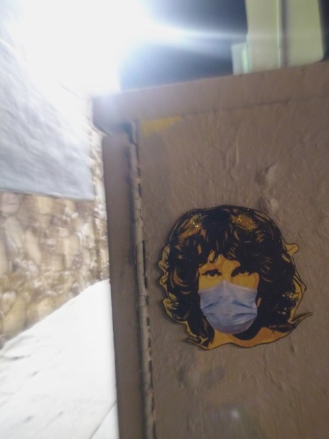 Jim Morrison art Sunset Strip