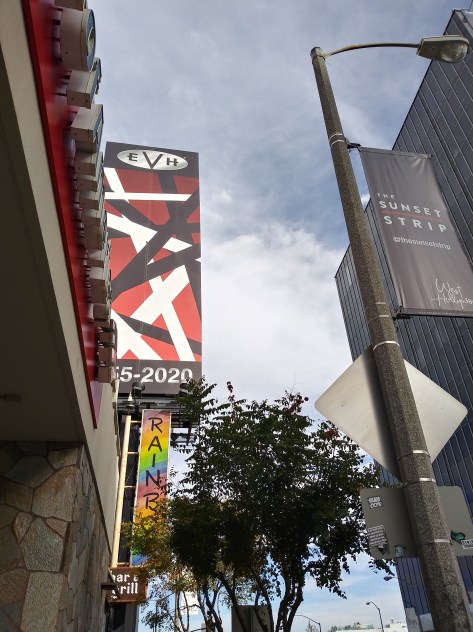 Eddie Van Halen art - Sunset Strip 2020