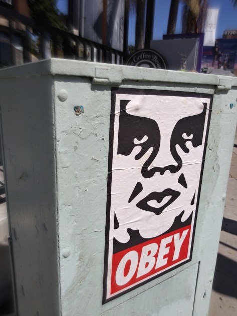 Shepard Fairey Obey Sunset Strip 2020