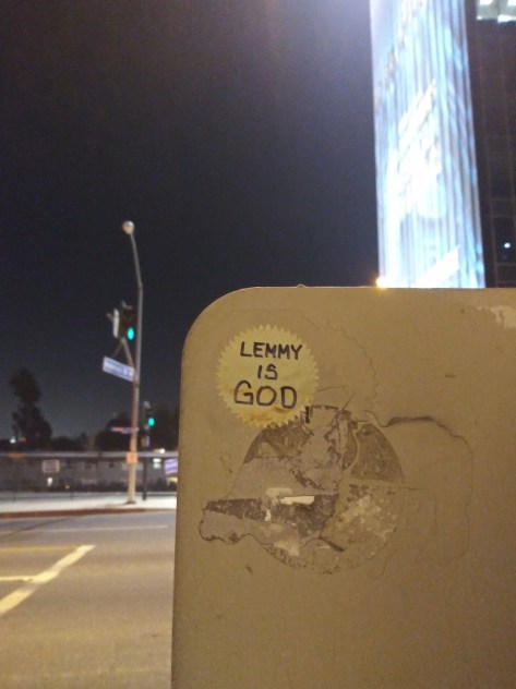 Lemme - Motörhead art Sunset Strip