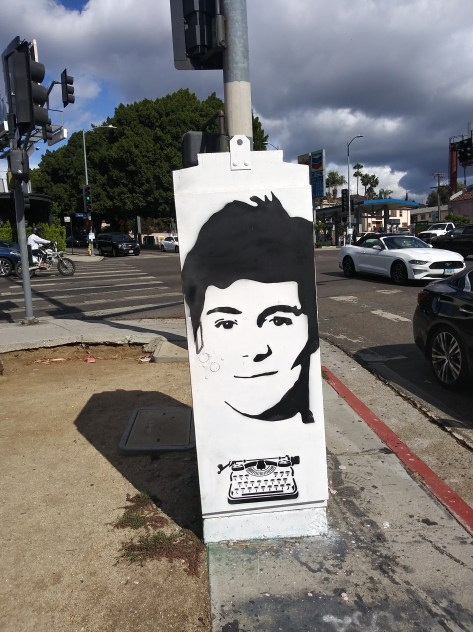 Wrdsmth art on Sunset Boulevard